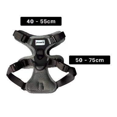 PACK6 CINTURON PARA PERRO NEGRO TALLA M CON AJUSTE RAPIDO Y RESISTENCIA Y+REGALO STICKER - 4