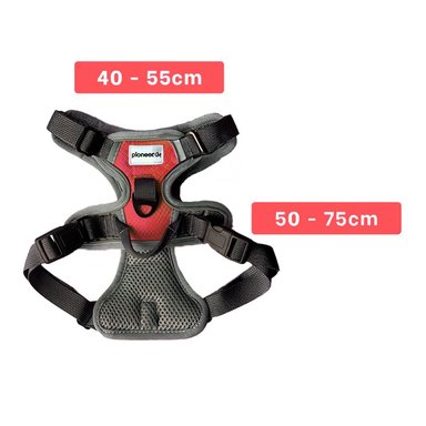 PECHERA LIGERA PARA PERRO ROJO TALLA M COMODA Y PRACTICA EN CADA SALIDA Y+PAPEL REGALO - 4