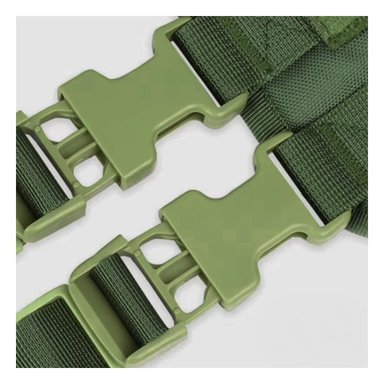 PACK4 ARNES PARA PERRO VERDE OSCURO PECHERA CHALECO AJUSTABLE RESISTENTE Y LIGERO - 2