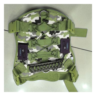 PACK4 ARNES PARA PERRO VERDE OSCURO PECHERA CHALECO AJUSTABLE RESISTENTE Y LIGERO - 5
