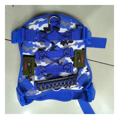 PACK6 ARNES PARA PERRO MEDIANO AZUL TACTICO TALLA XL COMODO Y FACIL DE AJUSTAR Y+REGALO STICKER - 5