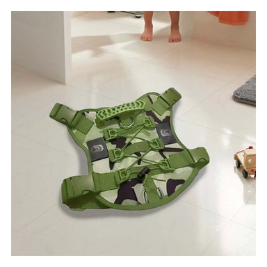 PACK6 PECHERA PARA PERRO ACTIVO VERDE OSCURO TALLA L COMODA Y RESISTENTE PARA PASEOS - 5