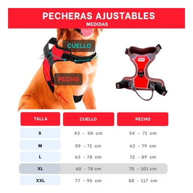 PACK2 ARNES PARA PERRO CON DISEÑO AJUSTABLE Y MATERIAL CONFORTABLE PARA MASCOTAS - 4