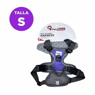 PACK4 CORREA DE PASEO PARA PERRO MORADO TALLA S SEGURA Y+PAPEL REGALO - 4