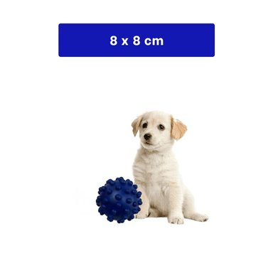 JUGUETE PARA PERRO AZUL FORMA DE CHIRIMOLLA CON DISENO FUNCIONAL Y+POST IT - 4