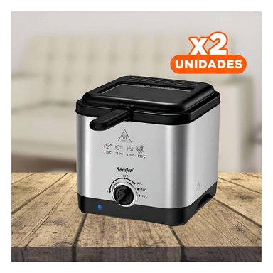 PACK2 EQUIPO ELECTRICO TIPO BROSTERA ELECTRONICO Y RAPIDO PARA COCINA Y+REGALO STICKER - 1