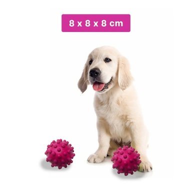 PACK12 ACCESORIO DE ESTIMULACION CHIRIMOLLA ROSADO MASCOTAS CON DISENO FUNCIONAL - 4