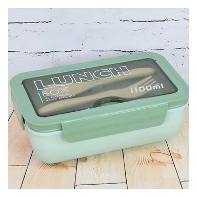 PACK4 TAPER VERDE CON ESTRUCTURA DE DOS COMPARTIMENTOS Y 1100ML PARA OFICINA - 2