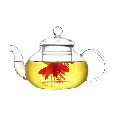 PACK4 HOGAR TETERA DE INFUSION 100 ML TRANSPARENTE CON TAPA PARA COCINA MODERNA Y+PAPEL REGALO - 3