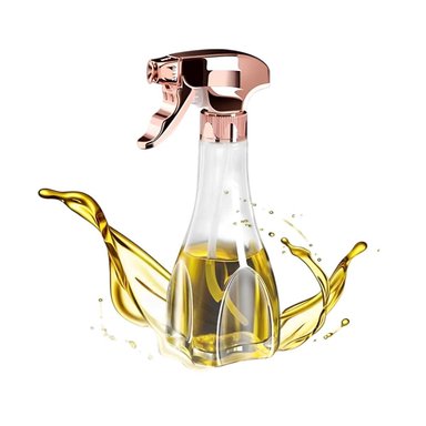PACK6 ATOMIZADOR DE ACEITE SPRAY 240ML ORO ROSA COMODO ROCIAR ACEITE Y+REGALO STICKER - 2