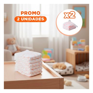 PACK2 BANDA PARA MANTENER LIMPIO EL HOGAR PERRO HEMBRA TALLA S ROSADO Y+REGALO STICKER - 1