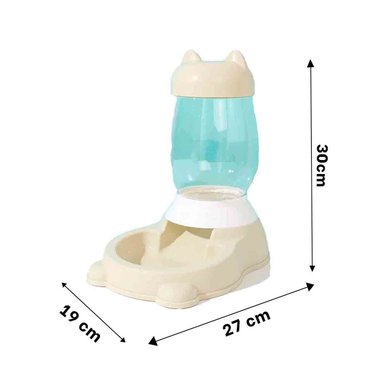 PACK12 FUENTE LIGERA BEIGE CON BIDON AUTOMATICO Y GATO PARA MEJOR COMODIDAD Y+REGALO STICKER - 4