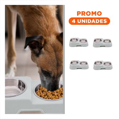 PACK4 RECIPIENTE DOBLE DE DOS NIVELES EN VERDE CON PLATOS DESMONTABLES FACIL Y+REGALO STICKER - 1
