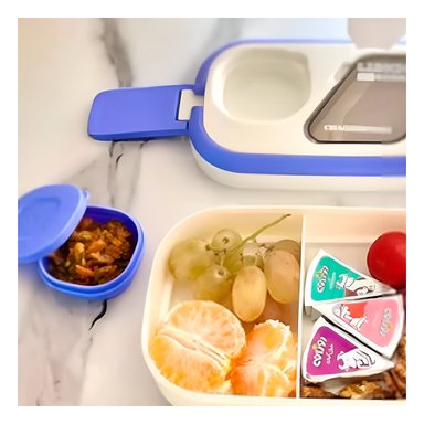 PACK6 BOTE MODULAR CON SEPARADORES 2 PISOS LILA Y BLANCO PARA COCINA ORGANIZADA Y+PAPEL REGALO - 5
