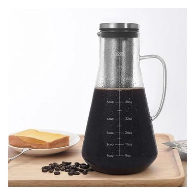 RECIPIENTE DE VIDRIO TRANSPARENTE 26 X 13,5 CM PARA CAFE Y TE - 2