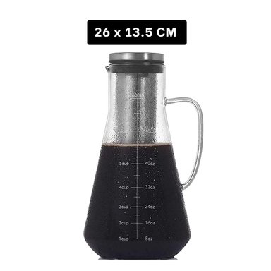 PACK2 CONTENEDOR MODERNO DE VIDRIO TRANSPARENTE 26 X 13,5 CM PARA COCINA Y+REGALO STICKER - 4