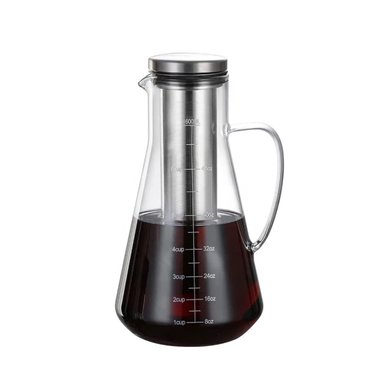 RECIPIENTE MODERNO DE VIDRIO TRANSPARENTE 26 X 13,5 CM PARA COCINA Y+REGALO STICKER - 3