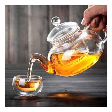 PACK4 JARRA COMPACTA PARA PREPARAR TE EN DESAYUNOS 1000 ML - 5