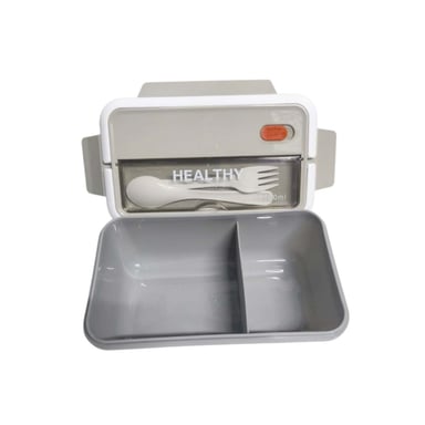 ENVASE APILABLE PARA OPTIMIZAR ESPACIO 1100ML Y CUBIERTOS PLOMO Y+LIGAS REGALO - 3