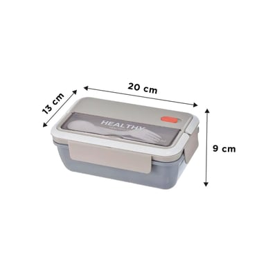 ENVASE APILABLE PARA OPTIMIZAR ESPACIO 1100ML Y CUBIERTOS PLOMO Y+LIGAS REGALO - 4