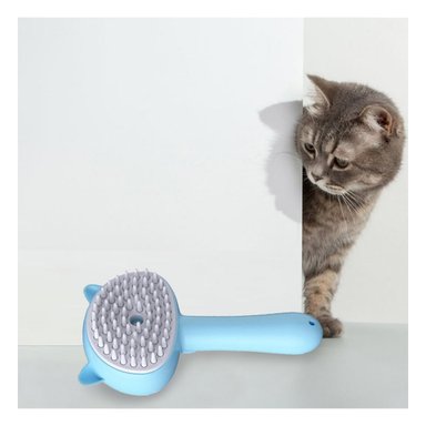 PACK4 UTENSILIO CELESTE PORTATIL PARA CEPILLAR MASCOTAS EN CASA CON VAPOR - 3