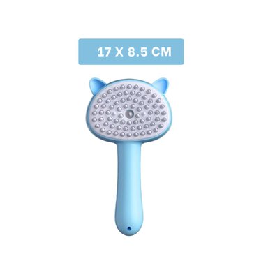 PACK4 UTENSILIO CELESTE PORTATIL PARA CEPILLAR MASCOTAS EN CASA CON VAPOR - 4