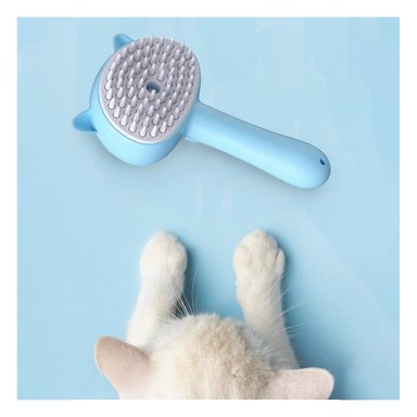 PACK4 UTENSILIO CELESTE PORTATIL PARA CEPILLAR MASCOTAS EN CASA CON VAPOR - 5
