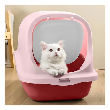 PACK4 MODULO CUBIERTO CON PALA PARA GATO ROSADO PARA INTERIOR - 3