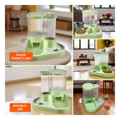 KIT DE ALIMENTACION Y BEBEDERO PARA MASCOTA CON LLAVE SEGURO Y+POST IT - 5