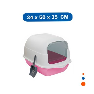 PACK2 BANDEJA SANITARIA ABIERTA CON PALA PARA GATOS VERDE LIMÓN - 4