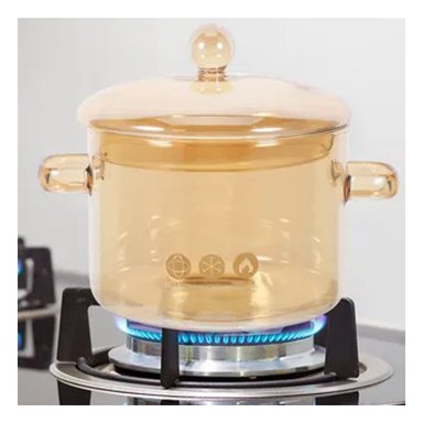 PACK6 CONTENEDOR 1,5L EN BOROSILICATO Y TAPA MARRON TRANSPARENTE - 2