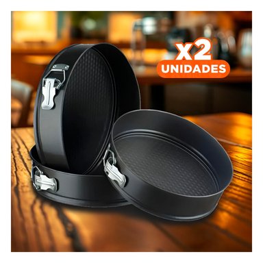 PACK2 MOLDES DESMONTABLES COLOR PLATEADO CON 3 CIRCULOS Y MEDIDAS EQUILIBRADAS Y+REGALO STICKER - 1