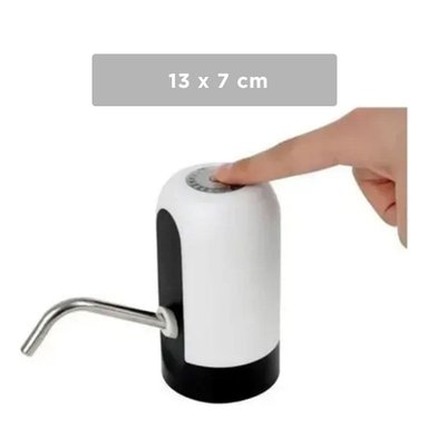 BOMBA DE COLOR BLANCO DE AGUA CON SISTEMA ELECTRICO RECARGABLE Y+REGALO STICKER - 4