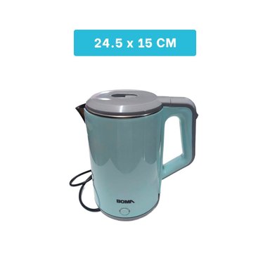 JARRO ELECTRICO COMPACTO CON DISEÑO IDEAL PARA COCINA PEQUEÑA 2,3L CELESTE Y+REGALO STICKER - 4