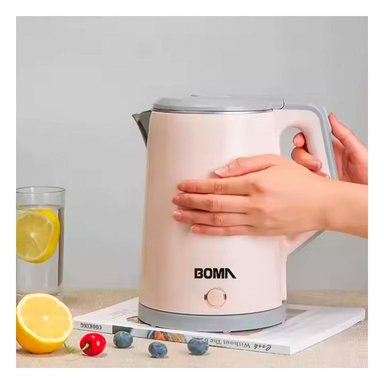 PACK4 JARRO ELECTRICO PORTATIL CON DISEÑO ELEGANTE Y ASA ERGONOMICA 2,3L MELON Y+PAPEL REGALO - 2