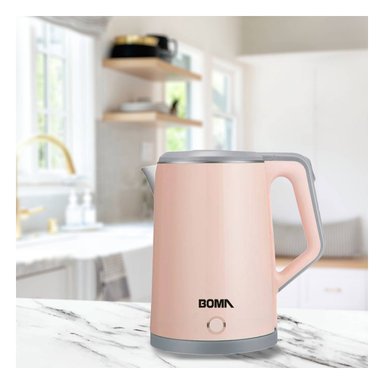 PACK2 JARRO ELECTRICO MODERNO PARA COCINA SEGURA 2,3L MELON Y+REGALO STICKER - 5