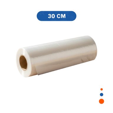 PACK2 RECUBRIMIENTO PLASTICO PARA ALIMENTOS 20M X 30CM TRANSPARENTE Y+REGALO STICKER - 4