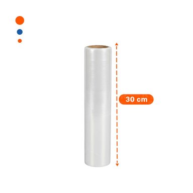 EMPAQUE PLASTICO TRANSPARENTE PARA ALIMENTOS 20M X 30CM COCINA Y+POST IT - 4