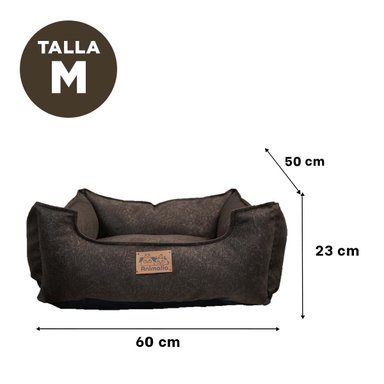 PACK6 SUPERFICIE MARRON PARA PERRO TALLA M CON COMPLETO - 4