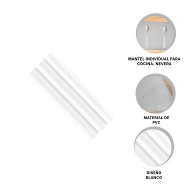 TAPETES RESISTENTES PARA COCINA Y REFRIGERADOR Y COMIDA SALUDABLE Y+LIGAS REGALO - 3