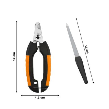 HERRAMIENTA ERGONOMICA CON LIMA 12X4 3 CM NARANJA Y NEGRO NUMBELL Y+PAPEL REGALO - 4