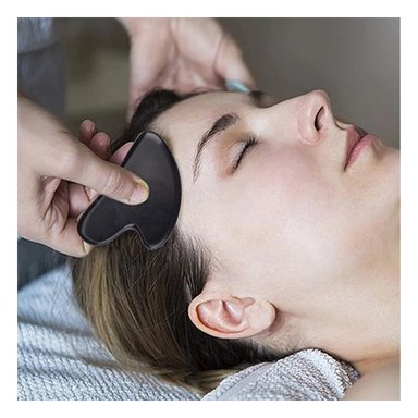 PACK4 EXTRACTOR FACIAL SET DE 2 DE JADE NEGRO PARA CUIDADO Y RELAJACION DEL ROSTRO - 3