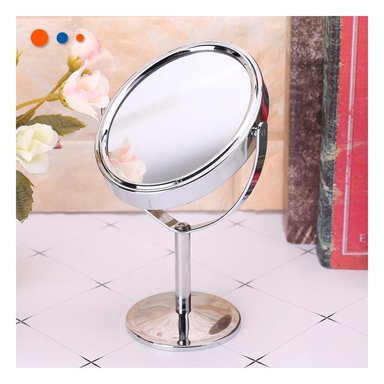 PACK4 REFLEJO DECORATIVO CIRCULAR DOBLE DE MESA 14,5CM PLATEADO Y+PAPEL REGALO - 5