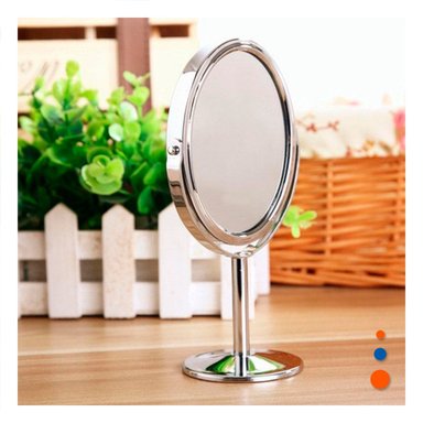 PACK12 CRISTAL MODERNO CIRCULAR DOBLE DE MESA 14,5CM PLATEADO Y+PAPEL REGALO - 5