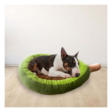 PACK4 SOFA DE DESCANSO PALTA TALLA M VERDE PARA SUS HIJOS Y SUS MASCOTAS - 5