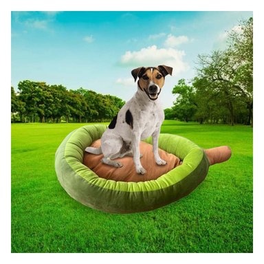 PACK4 SOFA DE DESCANSO PALTA TALLA S VERDE PARA SUS HIJOS Y SUS MASCOTAS - 2