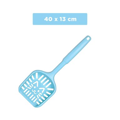 PACK6 RECOLECTOR MANUAL 40X13CM MASCOTAS CELESTE PASTEL Y+PAPEL REGALO - 4