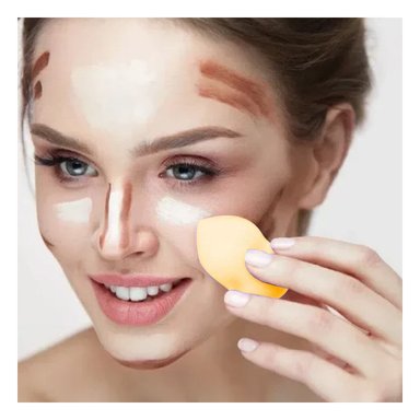 APLICADOR MANUAL MULTICOLOR PARA MAQUILLAJE CON 7 PIEZAS SEGURO Y DURADERO Y+PAPEL REGALO - 3