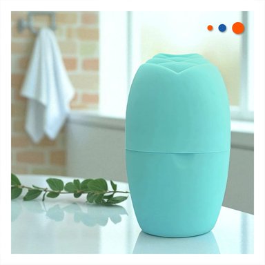 PACK2 CAJON PARA RODILLO FACIAL VERDE AGUA PEQUENO Y MODERNO Y+REGALO STICKER - 3