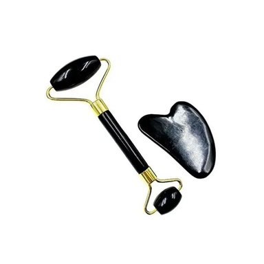 HERRAMIENTA FACIAL SET DE 2 NEGRO DE PLASTICO FACIL DE USAR Y MANTENER LIMPIO Y+PAPEL REGALO - 1